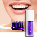 Purple Toothpaste for Teeth Whitening