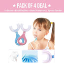 Baby Health Bundle Pack of 4 with Head Protector &amp; Spoon Feeder