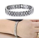 Gold Plated Unisex Chain Bracelet Adjustable Multicolor