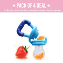 Baby Health Bundle Pack of 4 with Head Protector &amp; Spoon Feeder