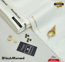 Men Cotton Plain Suit Off White All Season