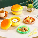Hamburger Shaped Kids Lunch Box