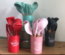 12pcs Silicon Kitchen Utensils Set