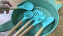 12pcs Silicon Kitchen Utensils Set