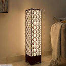 Modern Wooden Floor Lamp with Leaf Design For Home and Office.