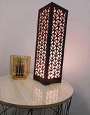 Modern Wooden Floor Lamp with Leaf Design For Home and Office.