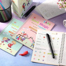 Sank Magic Tracing Books Set for Preschoolers 4 Book+ Pen