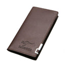 Men's PU Leather Bi-Fold Slim Wallet.