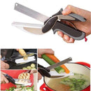 2-in-1 Stainless Steel Kitchen Shears Cutter Scissors