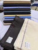 Men’s Unstitched Cotton Plain Suit
