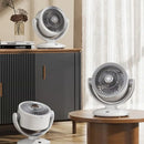 Rechargeable Mini Table Fan with LED Display & 3 Speeds