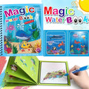 Magic Coloring Book with Water Pen