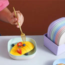 Food Grade Plastic Household Dining Plates |